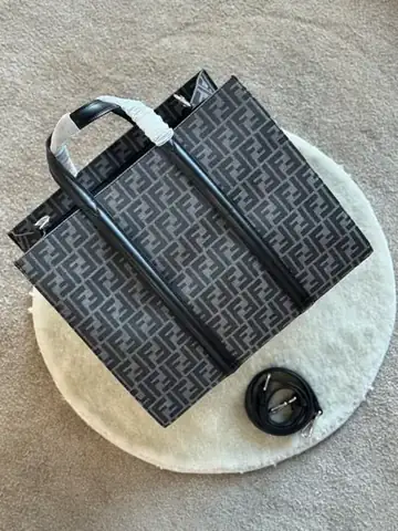 Fendi FF Jacquard Tote Bag in Dubai